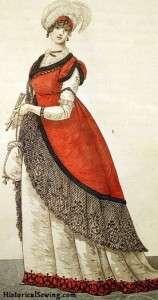 1800 Lady with Reticule Bag 1800 Lady with Reticule Bag