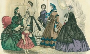 1862 October Godey's Plate 1862 October Godey's Plate