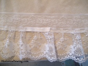Mounting the Flat Lace & Ribbon