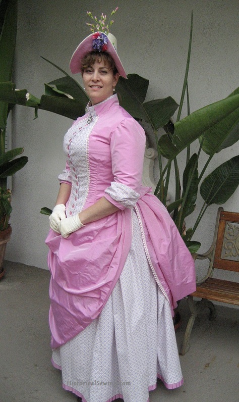 1886 Pink Bubble Gum Diamonds Dress