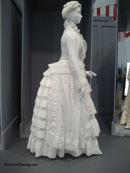 1885 White Cotton Dress at LACMA