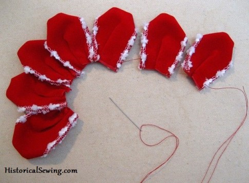 A Fancy Ribbon Rose – Historical Sewing