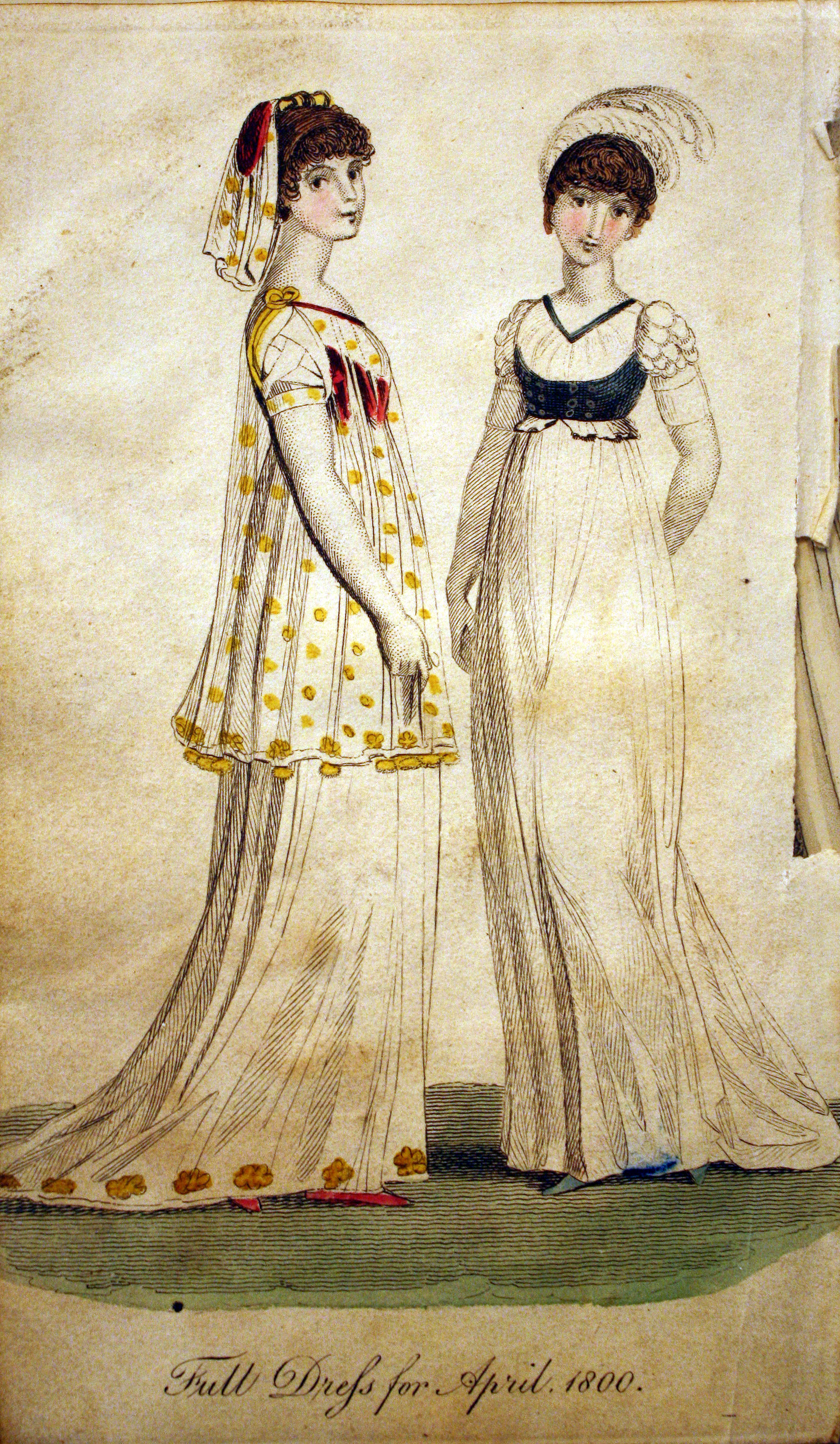 Dressing A Lady – Circa 1800 – Historical Sewing