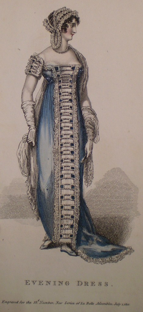 1812 July Evening Dress