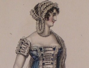 1812 July Evening Dress bodice