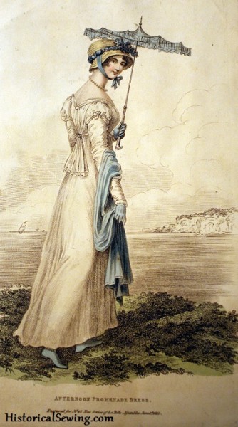 1813 Afternoon Promenade Dress