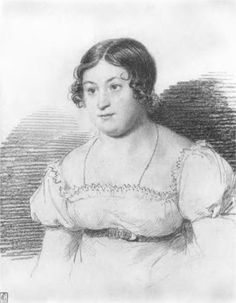 1815 Portrait of Alexandra Lanskaya by Orest Kiprensky