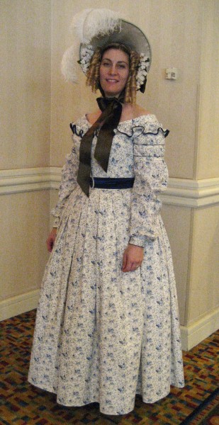 1839 Dress with JoAnn Fabrics cotton