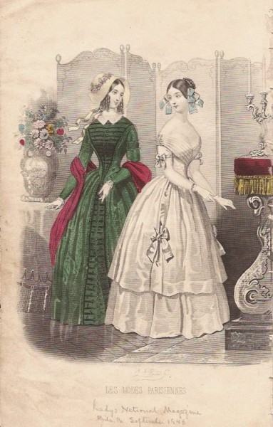 1846 September - Les Modes Parisiennes