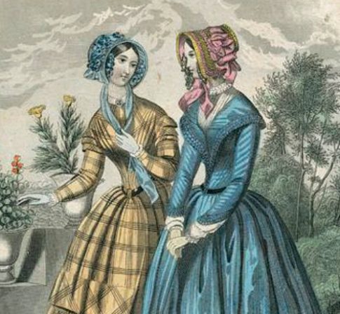Flatlining 19th Century Sleeves - August 1848, tight bias sleeves