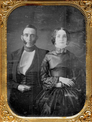 1850 Mr & Mrs Chester W Pomeroy Photo by Thomas M. Easterly