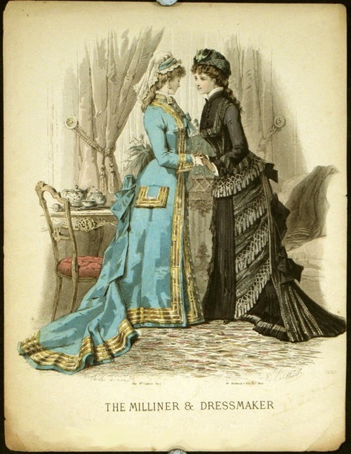1870s The Milliner and Dressmaker