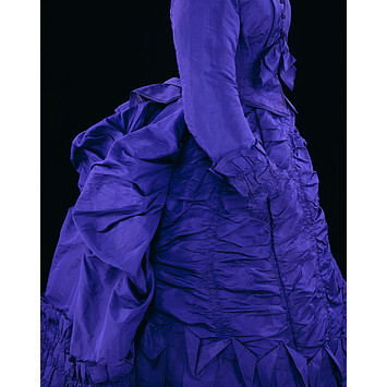 Oh, For Pretty Purple Bustle Gowns!
