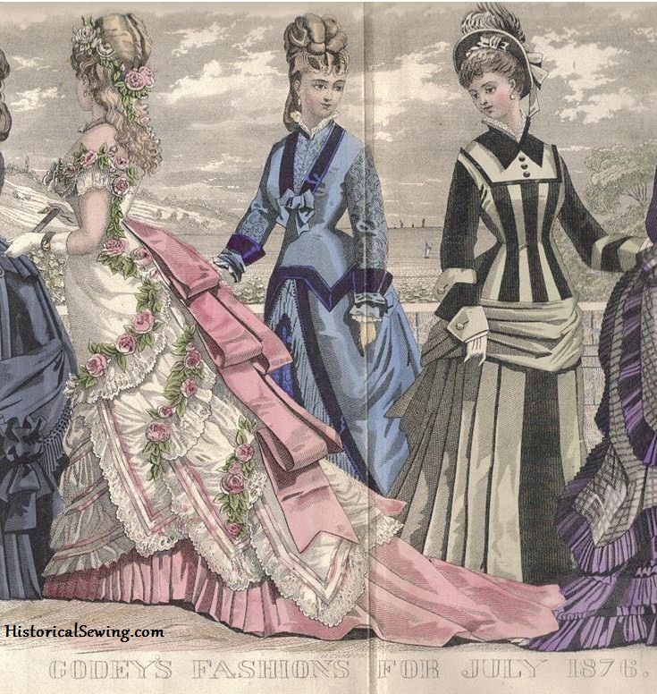 Bringing a Fashion Plate to Life – Historical Sewing