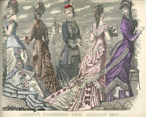 Bustle Era Changes – The Highs & Lows in the 1870s & 1880s