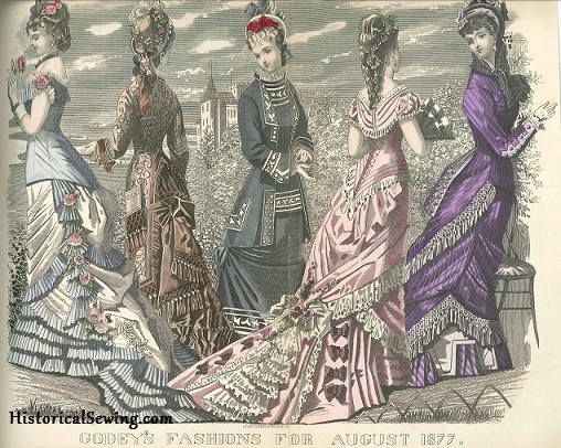 Bustle Era Changes – The Highs & Lows in the 1870s & 1880s – Historical Sewing