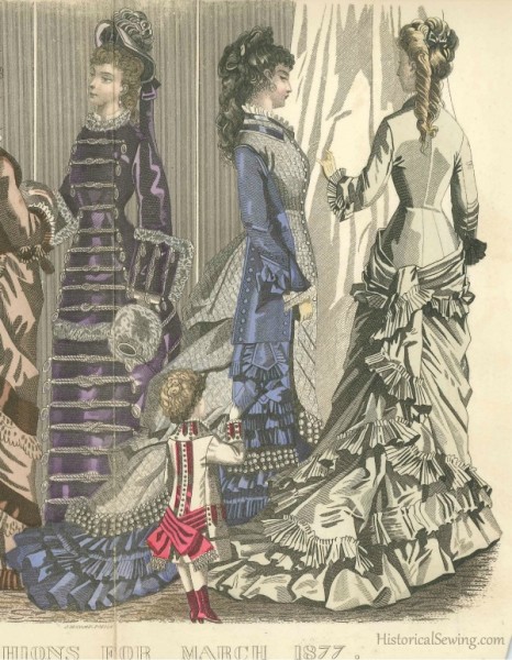 1877 March house dresses