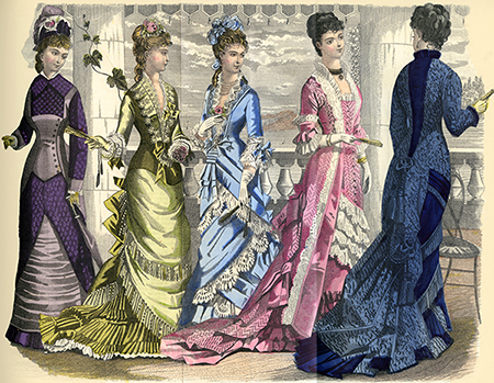 Victorian Bustle Dresses – Historical Sewing