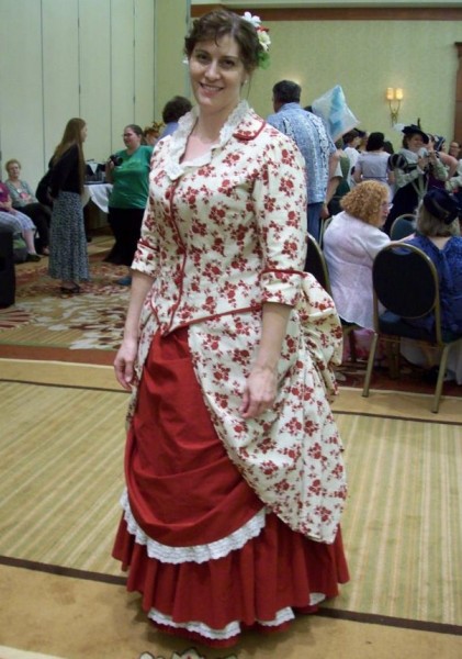 The Red Dress: 1883 Caramel Apple Dress – Historical Sewing