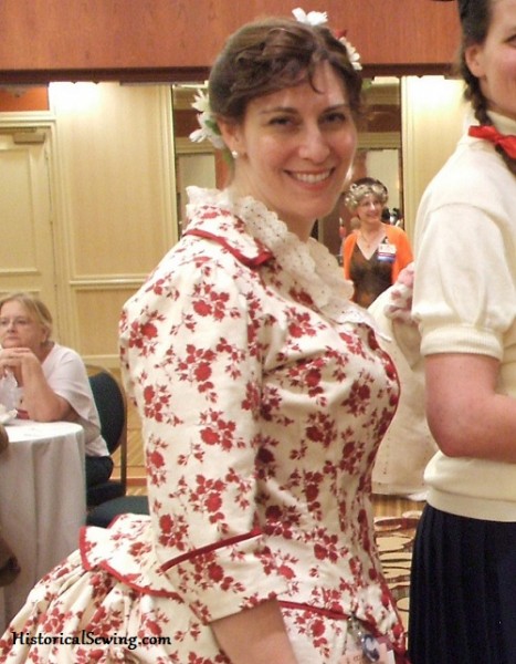 The Red Dress: 1883 Caramel Apple Dress – Historical Sewing