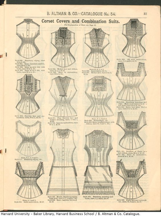 Corset Covers, Chemisettes And Under-Bodices, Oh My! – Historical Sewing