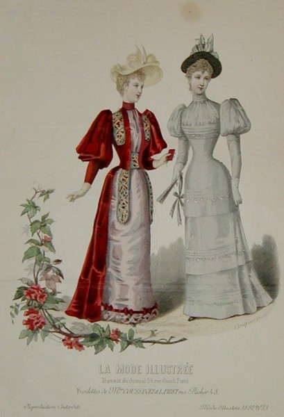 1892 La Mode Illustree