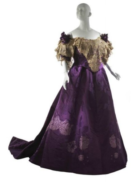 1895 Worth Evening Dress from MCNY