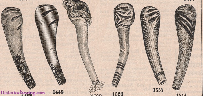 Sleeves from Delineator, January 1898