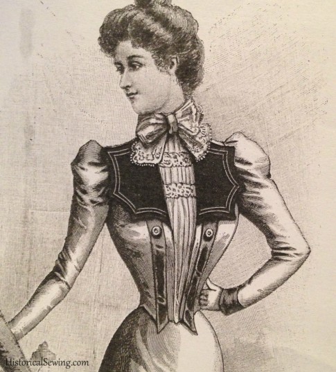 1899 La Mode Illustree bodice