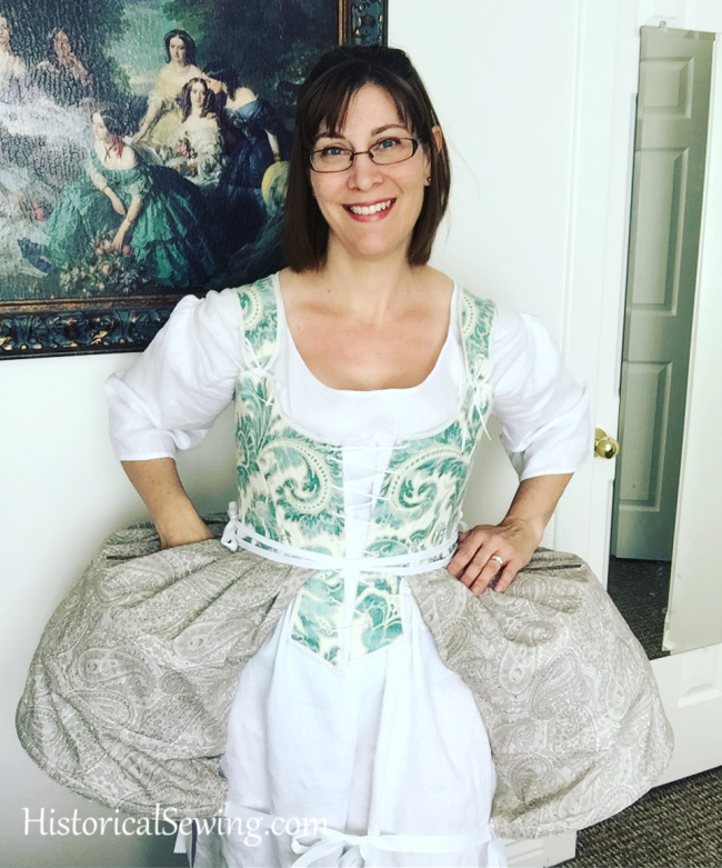 2018 Review and New Year Projects – Historical Sewing