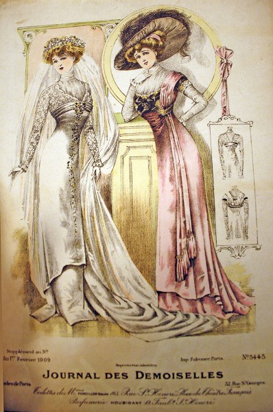 1909 Feb Bridal Gowns