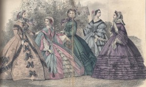 Dressing a Lady – circa 1862 – Historical Sewing