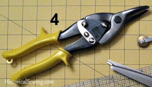 Tin Snips - 7 Modern Tools for Every Historical Sewing Room