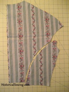 Matching Stripes on a Bodice – Historical Sewing