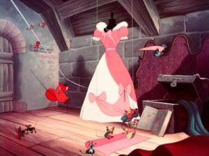 Cinderella Dressmaking Scene