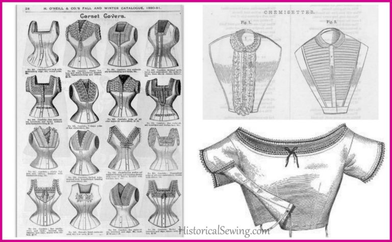 Corset Covers, Chemisettes and Under-Bodices, Oh My!