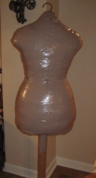 A Duct Tape Double Dressform – Historical Sewing