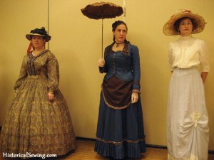 1860s, Bustle & Edwardian ladies
