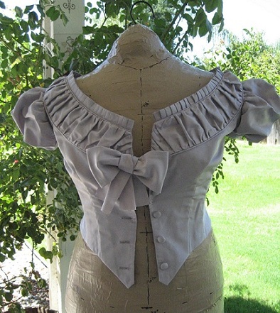 Evening bodice Front