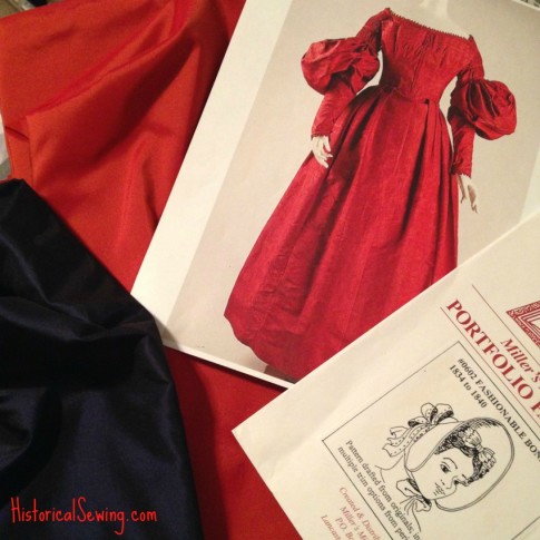 1838 Fabrics & museum dress design