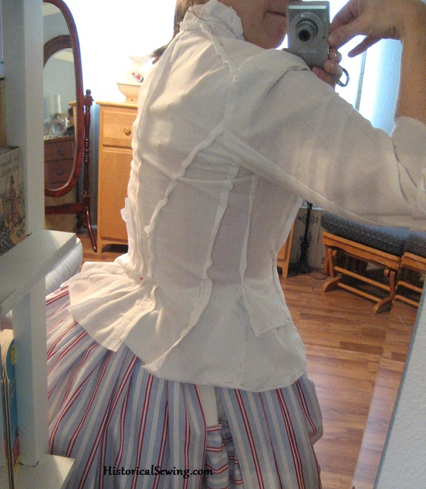 Fitting a Victorian Bodice on Yourself