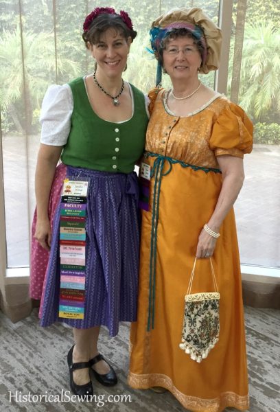 Jennifer and Diane Y. at Costume College 2018