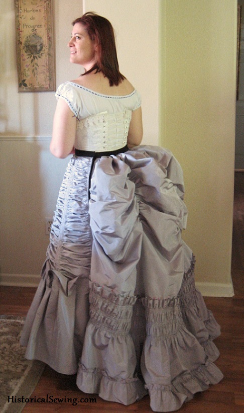 Selecting the Correct Bustle to Create the 1870s or 1880s
