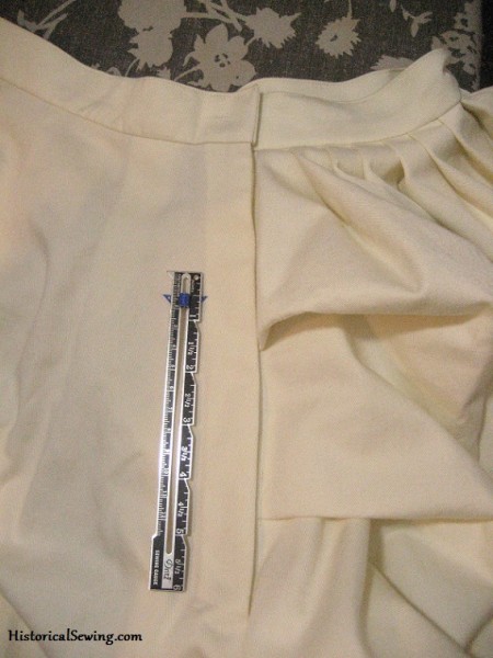 Finishing Your Victorian Skirts with a Hidden Placket Opening ...