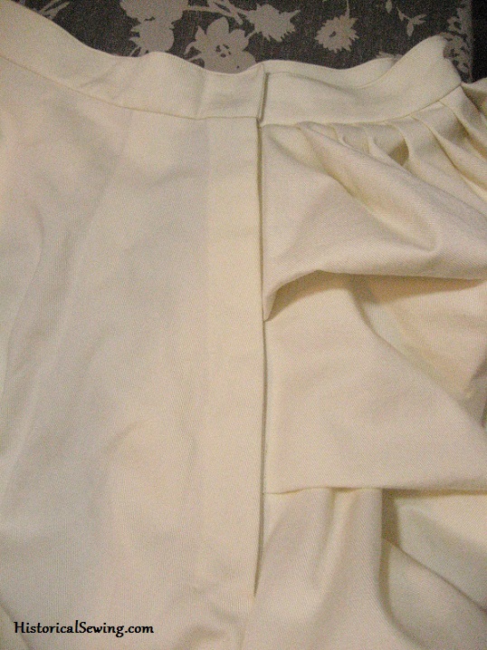 Finishing Your Victorian Skirts with a Hidden Placket Opening