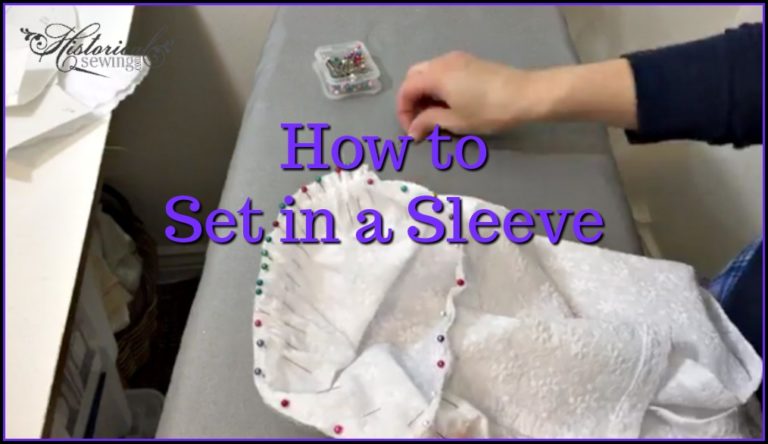 How to Set in a Sleeve