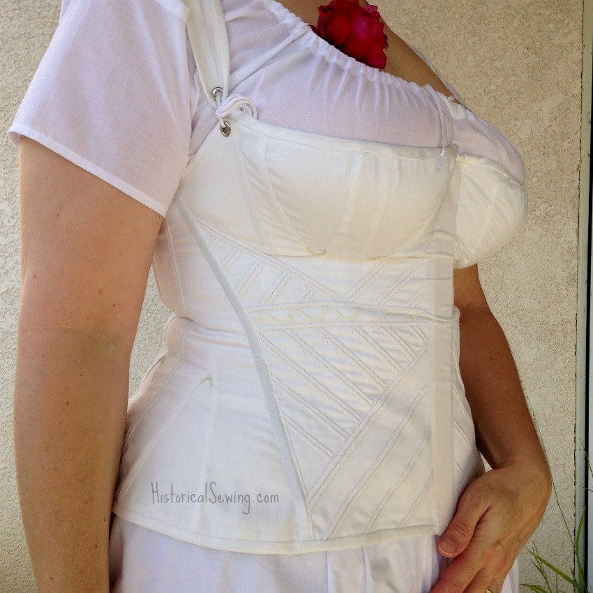 Regency Corded Corset – Historical Sewing