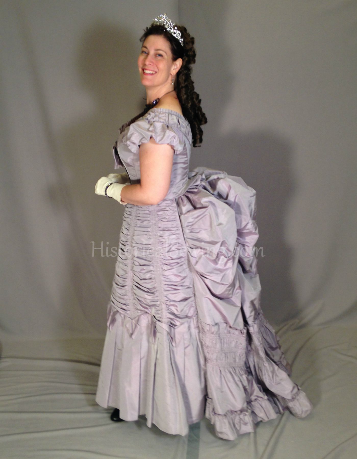 1873 Blackberry Cream Victorian Ensemble – Historical Sewing