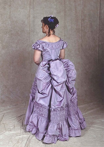 Jen 1873 Dress back view by Richard Man