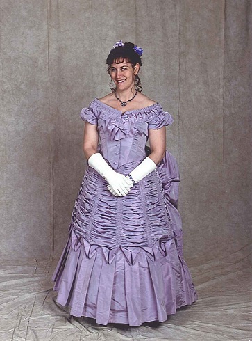 Jen 1873 Dress front by Richard Man